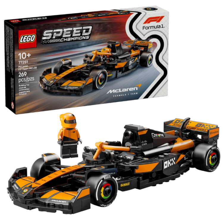 LEGO Speed Champions – Pretekárske auto McLaren F1